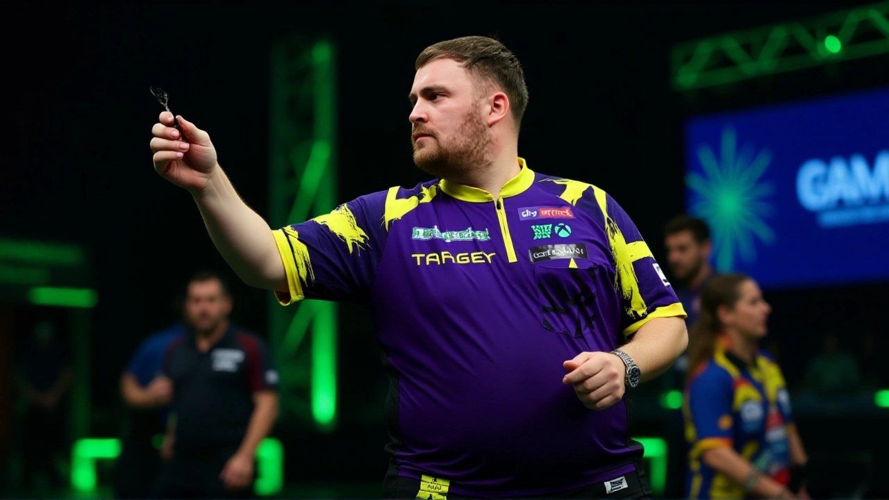 Luke Littler Stays Perfect at 2025 Grand Slam of Darts With 16-12 Win Over Josh Rock